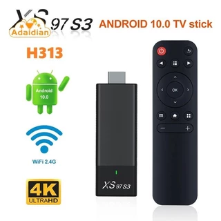 Trình phát đa phương tiện thông minh Xs97 S3 H313 internet HDTV 4K HDR TV thu 2.4G 5.8G WiFi không dây Android 10