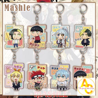 Móc khóa MASHLE Muscles And Magic ver CẦM ĐŨA PHÉP anime chibi trong acrylic