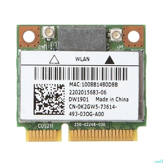 Yml3 Dành Cho DELL DW1901 AR5B22 Dây Kép Không Dây Nửa Mini PCI-E WiFi BT4 0 Tương Thích