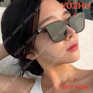 (Yuzhu) Kính râm làm móng tay gạo vuông thời trang Hàn Quốc dành cho nữ Phong cách cổ điển Kính râm che nắng cho bé gái