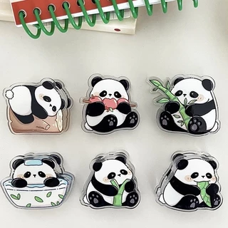 KẸP GIẤY PANDA GẤU TRÚC NOTEPAD CLIP SERIES 8 DÙNG KẸP GIẤY, HÓA ĐƠN, BIÊN LAI, HỒ SƠ, TÀI LIỆU