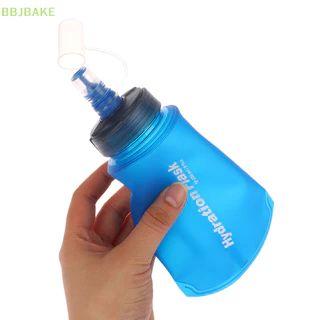 [Fsba] 250ml 500ml 750ml Chai nước mềm TPU Bình nước siêu nhẹ gấp có thể gập lại Bình nước chạy cắm trại đi bộ đường dài KCB