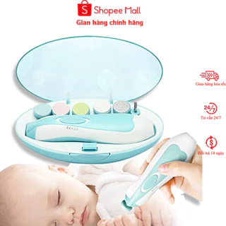 Máy dũa cắt móng tay Kawaii Baby Shop cho bé, đồ dũa mài móng tay cho trẻ sơ sinh không cảm giác đau