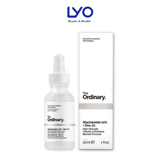 Serum giảm mụn, mờ thâm, se khít lỗ chân lông Niacinamide 10% + Zinc 1% The Ordinary 30ml