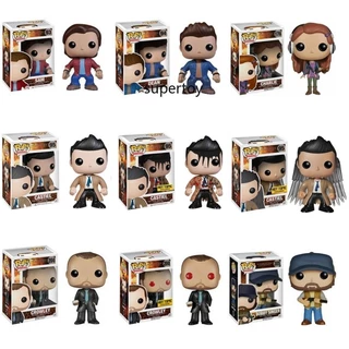 Funko Pop Siêu Nhiên: Leviathan Castiel Dean Sam Crowley Bobby Singer Charlie Collectible Hình 93 94 95 200