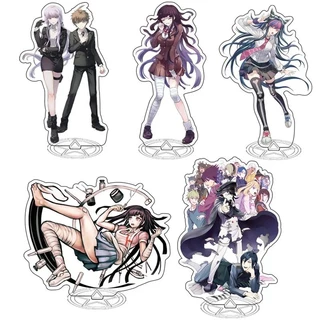 Móc khóa Anime Dangan Ronpa Danganronpa Kirigiri Kyoko Maizono Sayaka Phụ kiện trang trí túi xách Balo