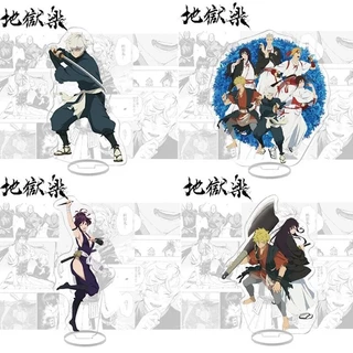 Mô hình Standee Anime Hell’s Paradise Acrylic Gabimaru Sagiri Yuzuriha c01 Phụ kiện trang trí để bàn góc học tập