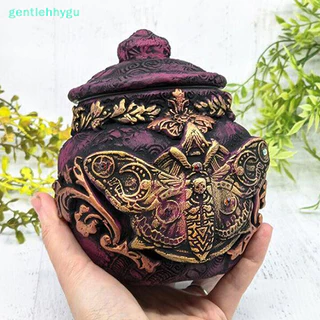 Gentgu Chai Phù Thủy Celestial Trang Trí Mặt Trăng Bình Nồi Gothic Phù Thủy Điêu Khắc VN