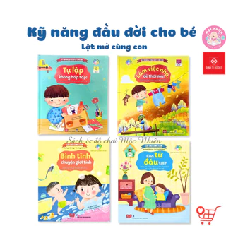 Sách Tương Tác Lật Mở - Kỹ Năng Đầu Đời Cho Bé (2 - 12 Tuổi) – Đinh Tị