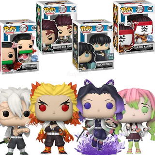 Funko Pop Demon Slayer Kochou Shinobu 1314 Tsuyuri Kanawo 1306 Tanjiro Nezuko Zenitsu Mô Hình Nhân Vật Hành Động