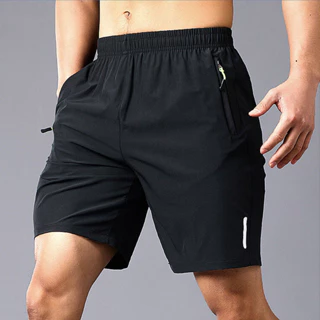 Quần Short Nam Quần Ngắn Nam Thể Thao Quần Short Crop Quần Short Dây Rút Quần Short Có Dây Kéo Túi