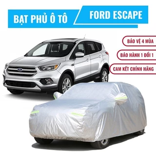 Bạt phủ xe ô tô Ford Escape loại vải dày 3 lớp che nắng mưa bụi bẩn chống trầy xước