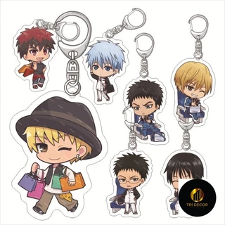 Móc Chìa Khóa Bằng acrylic Hình kuroko tetsuya kise ryota Dễ Thương