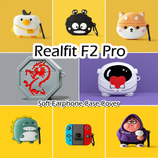 Hàng có sẵn! Cho Realfit F2 Pro ốp tai ng Case Vỏ Bảo Vệ Hộp Sạc Tai Nghe Mô hình hoạt hình thích hợp Silicone mềm Vỏ Bảo Vệ Hộp Sạc Tai Nghe