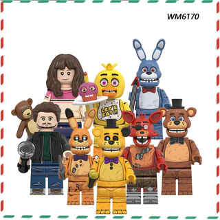 Quà tặng trẻ em Khối xây dựng lắp ráp minifigures trò chơi loạt đồ chơi Búp bê gấu nửa đêm