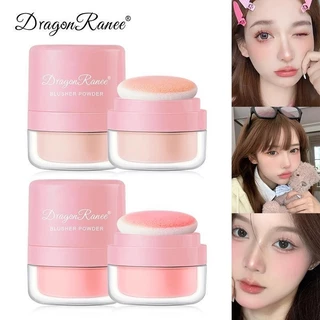 Lazy Cushion Blushing Lomadic Rouge Powder Trang điểm khỏa thân Da nhẹ Ducky Mushroom Head Rouge Powder