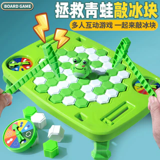 Đồ chơi trò chơi trên bàn tương tác ếch phá băng dành cho cha mẹ và con cái