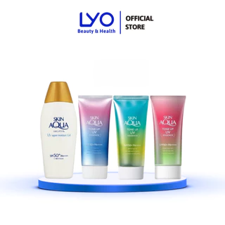 Kem chống nắng Skin Aqua Tone Up UV Essence Lavender SPF50+ PA++++ Nâng tone & Bảo vệ da Nhật Bản 80g
