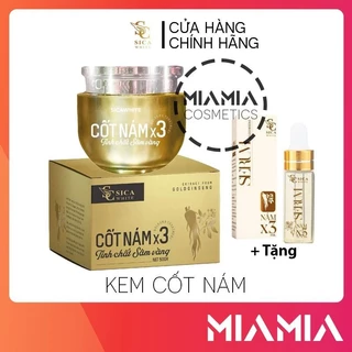 [Tặng Serum] Kem Face Cốt Nám Sica White Tinh Chất Sâm Vàng Hỗ Trợ Mờ Thâm Nám