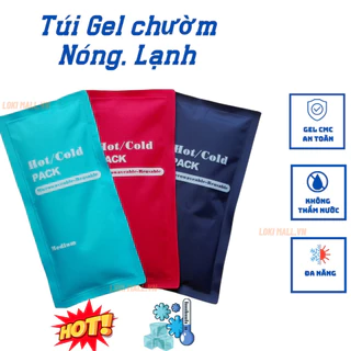 Túi gel chườm nóng lạnh đa năng, gel CMC an toàn giảm chấn thương giữ nhiệt giữ ấm cơ thể tiện dụng