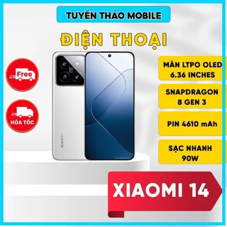 Điện thoại Xiaomi 14 5G (BH Lỗi 1 Đổi 1) - Snapdragon 8 Gen 3