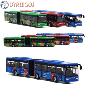 Dyruidoj Diecast Xe Buýt Đồ Chơi 4 Bánh Xe Quà Tặng Sinh Nhật Kéo Lại Và Đi Đồ Chơi Giáo Dục Xe Đồ Chơi Bộ Xe Ô Tô Khớp Nối Xe buýt