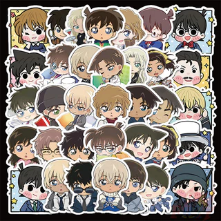 60Pcs/Set ❉ Q Detective Conan Series 01 Stickers ❉ DIY Fashion Decals Doodle Stickers