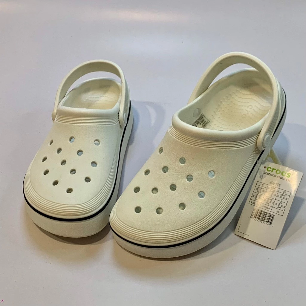 GIÀY SỤC DPFOOTWEAR CỜ ROS CROCBAND CLEAN CLOG nam nữ đúc nguyên khối nhẹ nhàng , êm , không trơn trượt - kitoo.vn -