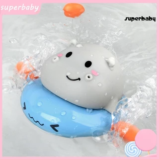[Superbaby] Đồ Chơi Tắm Cho Bé Hoạt Hình Vui Nhộn Động Vật Trẻ Em Mùa Hè Nước Nổi Đồng Hồ Đi Bộ Bồn Tắm Đồ Chơi Quà Tặng Cho Bể Bơi
