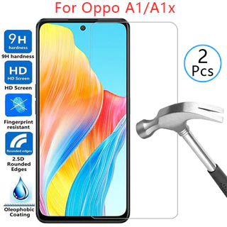 Vỏ bảo vệ màn hình kính cường lực cho oppo a1 a1x 5g trên oppoa1 oppoa1x a 1 x 1x 1a điện thoại bảo vệ coque opp opo appo