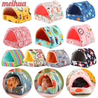 Meihua Hamster House Dễ Thương Mini Lồng Thỏ Sóc Thoải Mái Chuột Lang Tổ