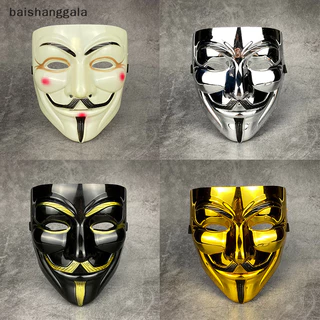 Baishanggala Vendetta Hacker Mask Quà tặng tiệc Giáng sinh ẩn danh cho người lớn Trẻ em Chủ đề phim ADS