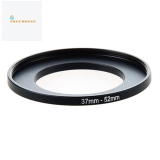 Bộ lọc ống kính máy ảnh Step Up Ring 37mm đến 52mm Đen