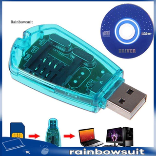 [Rb] Điện thoại di động USB Đầu đọc thẻ SIM tiêu chuẩn Sao chép Máy sao chép SMS Dự phòng GSM / CDMA + CD