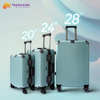 Vali Khung Nhôm TRAVELKING 8003 chất nhựa PC chống xước cao cấp