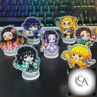 [6CM] Mô hình Kimetsu no Yaiba standee Demon Slayer Thanh Gươm Diệt Quỷ mica, tranh kính acrylic anime manga