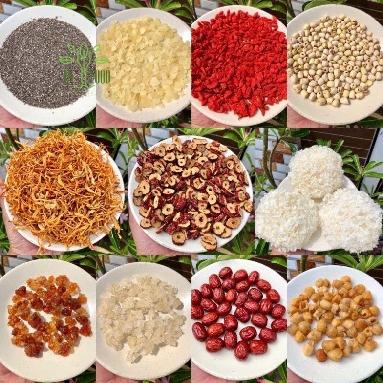 nguyên  liệu  chè dưỡng  nhan ( 100g ) Tâm An -dược liệu Hoà Bình