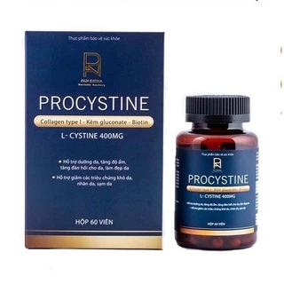 [HÀNG CÔNG TY] Viên Uống Procystine L-Cystine 400mg Chống Lão Hoá, Giảm Mụn, Trắng Da 60 viên