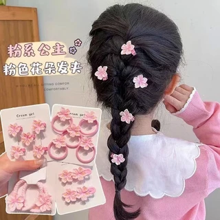 Mới Sakura Tóc Nhỏ Tươi Dễ Thương Nổ Kẹp Thời Trang Bé Gái Phụ Kiện Tóc