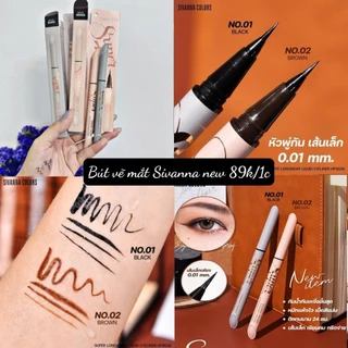 Bút Kẻ Mắt Sivanna Super Longwear Liquid Eyeliner Chính Hãng