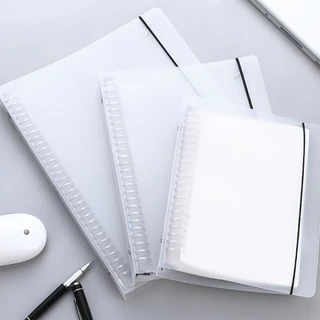 Sổ còng Binder A4 B5 A5 20 còng kèm ruột giấy refill làm planner bullet journal - ARSE FANS