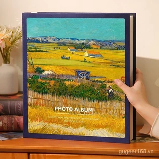 20cm 1.000 Tờ Album Ảnh Họ Dung Tích Lớn Tranh Sơn Dầu Series kẽ Bé Tăng Trưởng Kỷ Niệm Album Nhựa