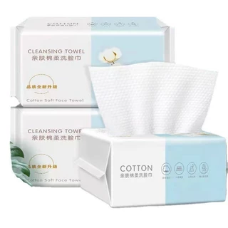 Khăn mặt mềm Cotton thân thiện với da Khăn lau mặt mềm gia đình dày dùng một lần treo tường Khăn bông mềm có thể tháo rời