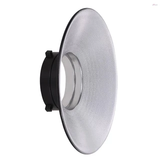 ღ120 độ Chụp ảnh góc rộng Flash Reflector Bowens Mount Diffuser Dish Phụ kiện chụp ảnh bằng hợp kim nhôm