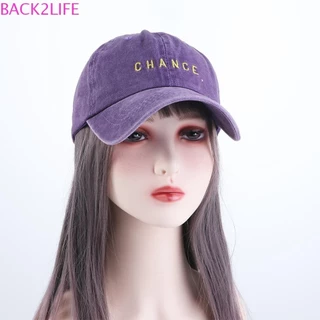 Back2life Thư Mũ Bóng Chày Đơn Giản Cặp Đôi Hàn Quốc Nam Bé Gái Mũ Snapback