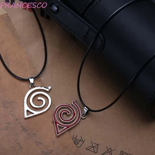 Francesco Mặt Dây Chuyền Vòng Cổ Anime Nhật Bản Quà Tặng Kakashi Lá Làng Uzumaki Naruto Sasuke Itachi Trang Sức Cosplay Đạo Cụ