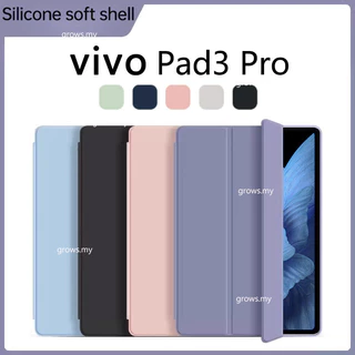 Ốp Lưng Máy Tính Bảng Cho Vivo Pad3 Pro 13inch 2024 Mềm Lật Đa Góc Đứng Phanh Bảo Vệ Cho Vivo Pad 3 Pro / Vivo Pad Air 11.5 / Pad2 12.1 "
