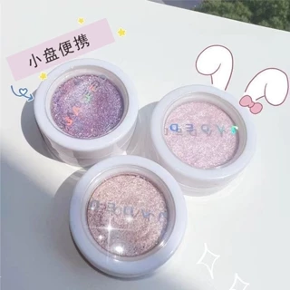 Jaded Eye Shadow Monochrome Highlight Đầy Màu Sắc Làm Sáng Tiện Lợi Lâu Dài Thiên Nhiên Không Dễ Phai Màu Ngọc Trai Highlighter