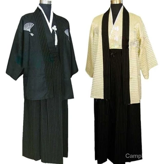 Trình diễn sân khấu Trang phục Trang phục Samurai Nhật Bản Trang phục Ảnh Trang phục Nam Nhật Bản Kimono Nhật Bản Trang phục trang trọng