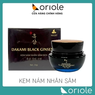 Kem Face Nám Nhân Sâm Đen Dakami dưỡng trắng da giảm thâm nám chính hãng 33g